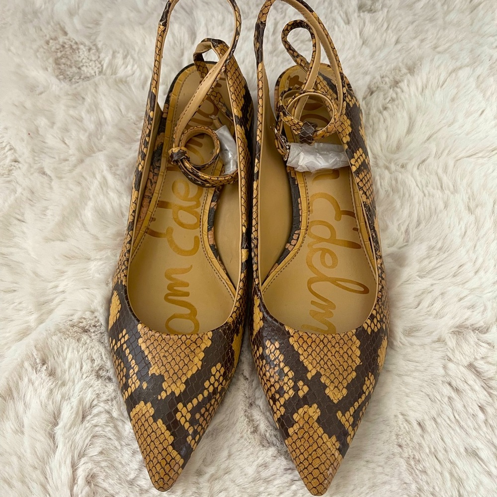 NWOB Sam Edelman Devry sling backs in Sz 8